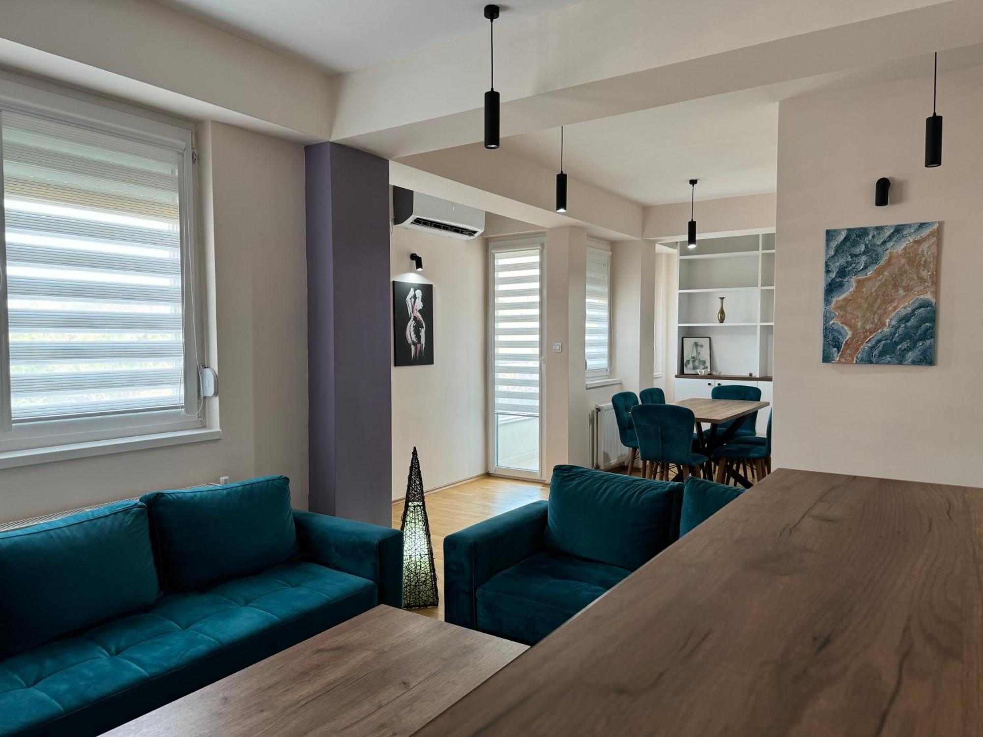 Modern Skopje Apartment Exteriér fotografie